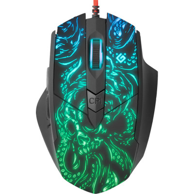 Мишка Defender Titan GM-650L RGB Black (52650)