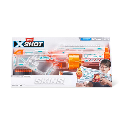 Іграшкова зброя Zuru Швидкострільний бластер X-Shot Skins Last Stand Specter (36518Q)