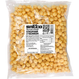 Сир сушений snEco Класичний з часником 500 г (4823095808643)
