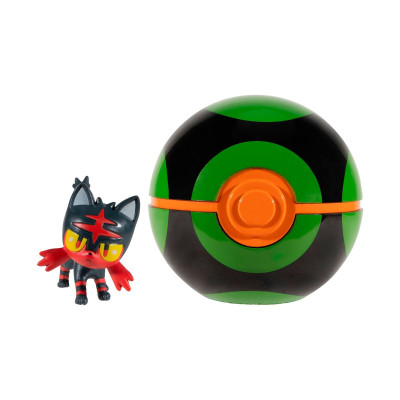 Ігровий набір Pokemon W16 - Літтен у покеболі (PKW3147)