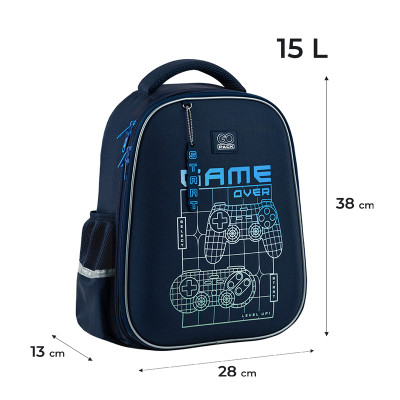 Портфель GoPack Education 165M Level Up (GO25-165M-7)