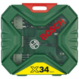 Набір свердл і біт Bosch X-LINE-34 (2.607.010.608)
