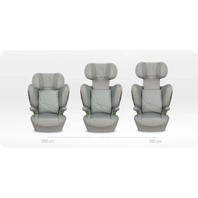 Автокрісло MoMi MEI gray 100-150 см (FOSA00027)