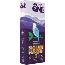 Вітаміни для птахів Special One Палички &quot;Фруктові&quot; для хвилястих папуг 90 г (4823082423460)
