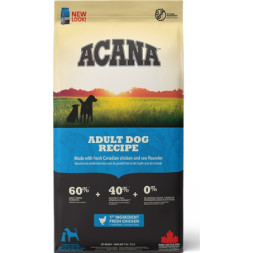Сухий корм для собак ACANA Adult Dog Recipe 17 кг (0064992525170)