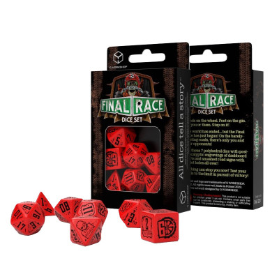 Набір кубиків для настільних ігор Q-Workshop Final Race Dice Set Engine Roar (STFR04)