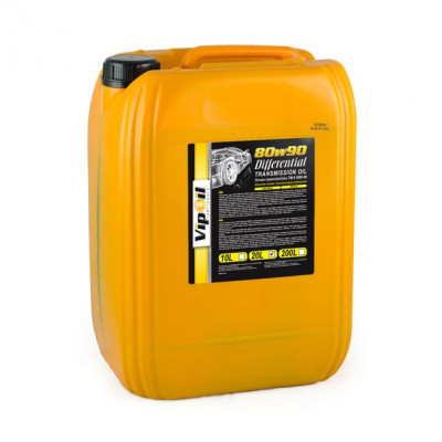 Трансмісійна олива VIPOIL Differential 80W90 GL-5, 20л (0162859)