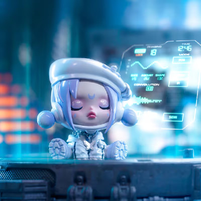 Фігурка Pop Mart сюрприз City of night Skullpanda (SPCN-01)