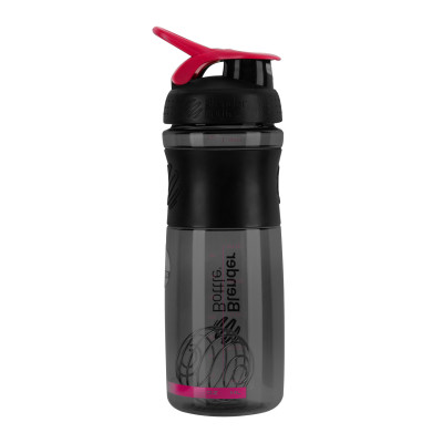 Шейкер спортивний BlenderBottle SportMixer Flip 28oz/820ml Black/Pink (SM 28oz Black/Pink)