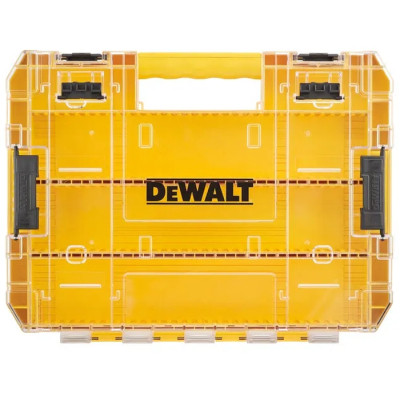 Ящик для інструментів DeWALT для біт системи TSTAK Tough Case L з футляром та касетами 8шт, розділювачі 6шт (DT70804)