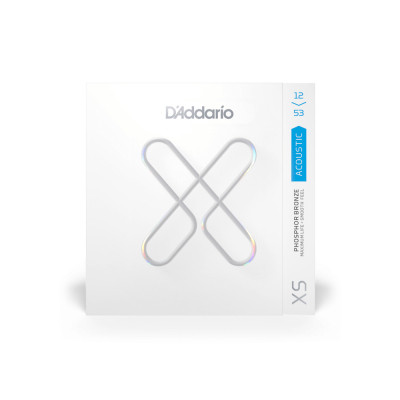 Струни для гітари D&#039;Addario XS Phosphor Bronze Light (12-53) (XSAPB1253)