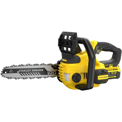 Ланцюгова пила Stanley FatMax, 20V, 4Ah, шина 30 см, ланцюг 3/8&#039;&#039; (SFMCCS630M1)