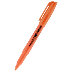 Маркер Axent Highlighter 2-4 мм клиноподібний помаранчевий (D2503-12)