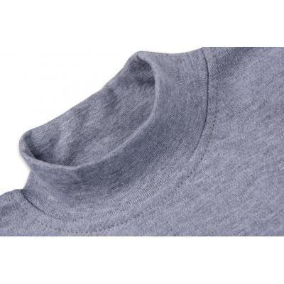 Кофта дитяча Lovetti водолазка сіра меланжева (1012-110-gray)