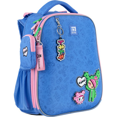 Рюкзак шкільний Kite Каркасний Tokidoki Блакитний (TK24-531M)