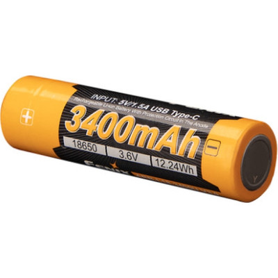 Акумулятор Fenix 18650 (3400 mAh) Type-C (ARB-L18-3400U-V30)