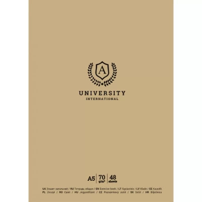 Зошит Школярик А5 Student лінія 48 аркушів (A5-048-5210L)