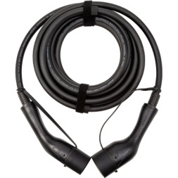 Зарядний кабель для електромобіля Duosida Type 2, 32A, 22kW, 3-фазний, 7м (EV200825)