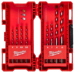 Набір свердл Milwaukee ударних по бетону Milwaukee Premium 8 шт. (4932471193)