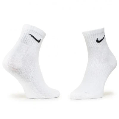 Шкарпетки Nike U NK EVERYDAY CUSH ANKLE 3PR SX7667-100 46-50 3 пари Білі (888407236389)