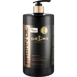 Шампунь Dalas Cosmetics Argan Oil Shampoo З натуральним екстрактом журавлини та аргановою олією 1000 г (4262396141507)
