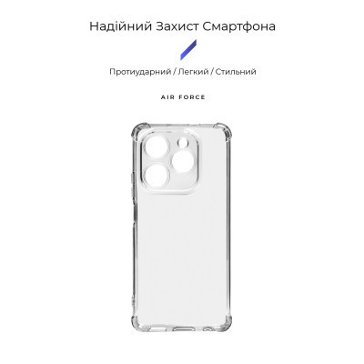 Чохол до мобільного телефона Armorstandart Air Force Tecno Spark 20 Pro (KJ6) Camera cover Transparent (ARM74394)