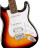Електрогітара Squier by Fender Affinity Series Stratocaster Junior HSS 3-Color Sunburst (237025)