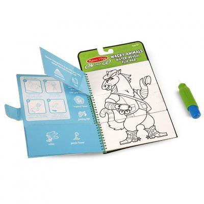 Набір для творчості Melissa&amp;Doug Чарівна водна розмальовка Веселі тваринки (MD9464)