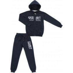 Спортивний костюм дитячий Breeze &quot;HEART&quot; (14631-152G-blue)
