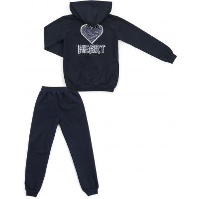 Спортивний костюм дитячий Breeze &quot;HEART&quot; (14631-152G-blue)