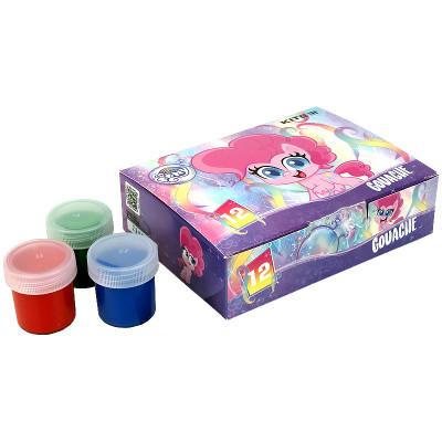 Гуашеві фарби Kite My Little Pony 12 кольорів (LP21-063)