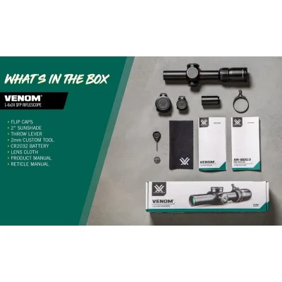 Оптичний приціл Vortex Venom 1-6x24 SFP AR-BDC3 MOA (VEN-1601) (930667)