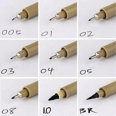 Лайнер Sakura Pigma Micron (0.05) 0,2мм Чорний (084511318410)