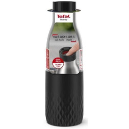 Термос Tefal Bludrop soft touch, 500мл, нержавіюча сталь, графітовий (N3110510)