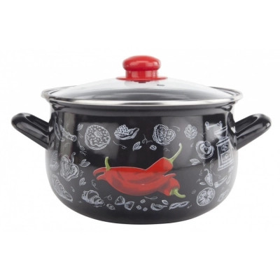 Каструля Gusto &quot;Перчинка&quot; 18 см 3,1 л (GT-T-118-P)