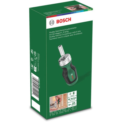Викрутка Bosch з храповиком 6 насадок (1.600.A02.7PK)