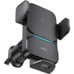 Універсальний автотримач Baseus Wireless Charge QI 15W (CGZX000001)