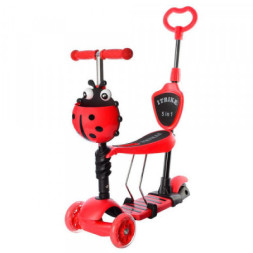 Самокат iTrike Maxi JR 5 в 1 red (JR 3-026-B red)