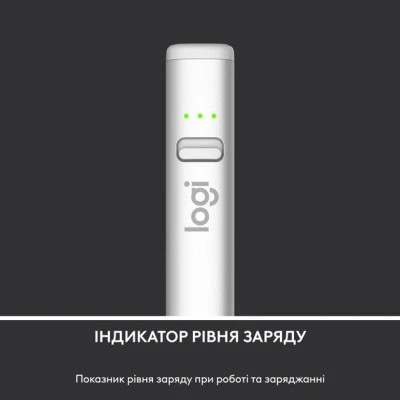 Стилус Logitech Crayon USB-C Silver (914-000074)