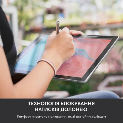 Стилус Logitech Crayon USB-C Silver (914-000074)