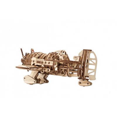 Конструктор Ugears механічний 3D Літак Скажений Шершень (70183)
