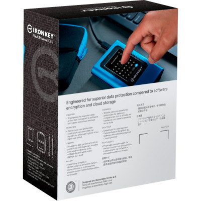 Накопичувач SSD USB Type-C 3.84TB Kingston (IKVP80ES/3840G)