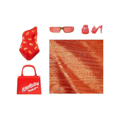 Лялька Rainbow High серії Swim &amp; Style – Рубі (507277)