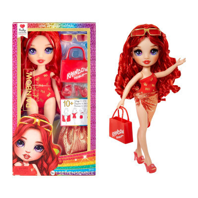 Лялька Rainbow High серії Swim &amp; Style – Рубі (507277)