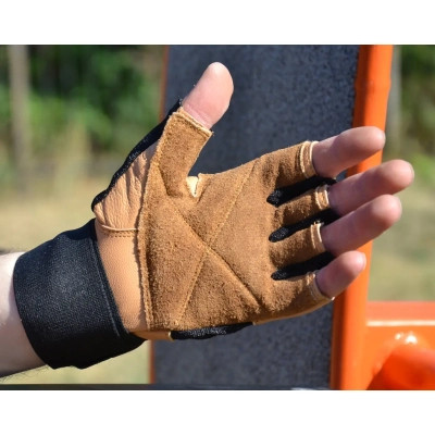 Рукавички для фітнесу MadMax MFG-269 Professional Brown XXL (MFG-269-Brown_XXL)