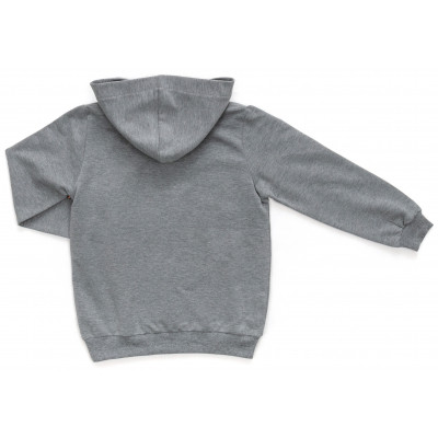 Кофта дитяча Breeze худі з капюшоном (15216-134B-gray)