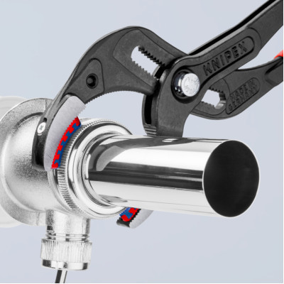 Ключ KNIPEX трубний переставний з пластиковою накладкою (81 11 250)