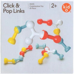 Розвиваюча іграшка Kid O головоломка click &amp; pop links (10455)