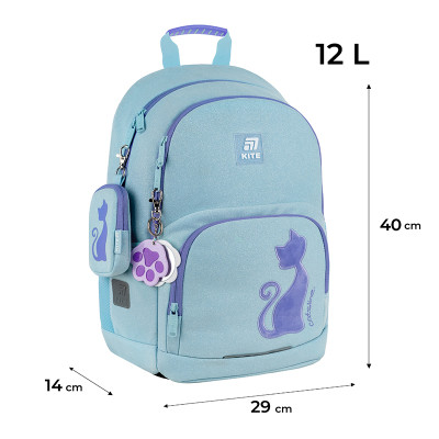 Рюкзак шкільний Kite Education 585 Catsline (K25-585M-1)