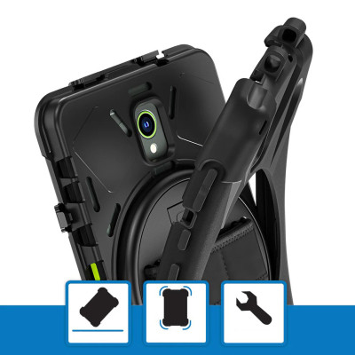 Чохол до планшета BeCover Heavy Duty Samsung Tab Active5 Pro SM-X356B/X350 10.1&quot; Black (713558)